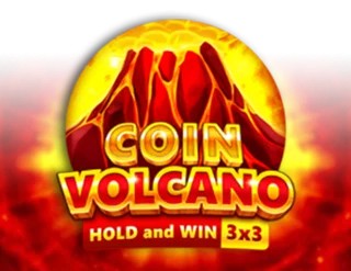 Logo of Coin Volcano from 3 Oaks Gaming at PricedUp Casino