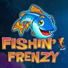 Fishin Frenzy slot logo by Blueprint Gaming at PricedUp CasinoFishin Frenzy