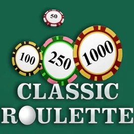 Roulette slot logo by OneTouch Games at PricedUp Casino